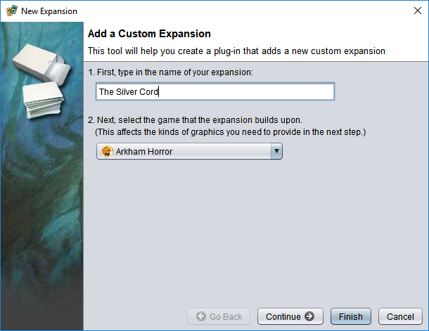 page 1 of the custom expansion tool