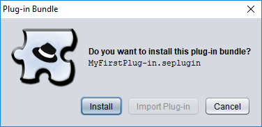 plug-in install prompt
