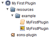 plug-in task folder file tree